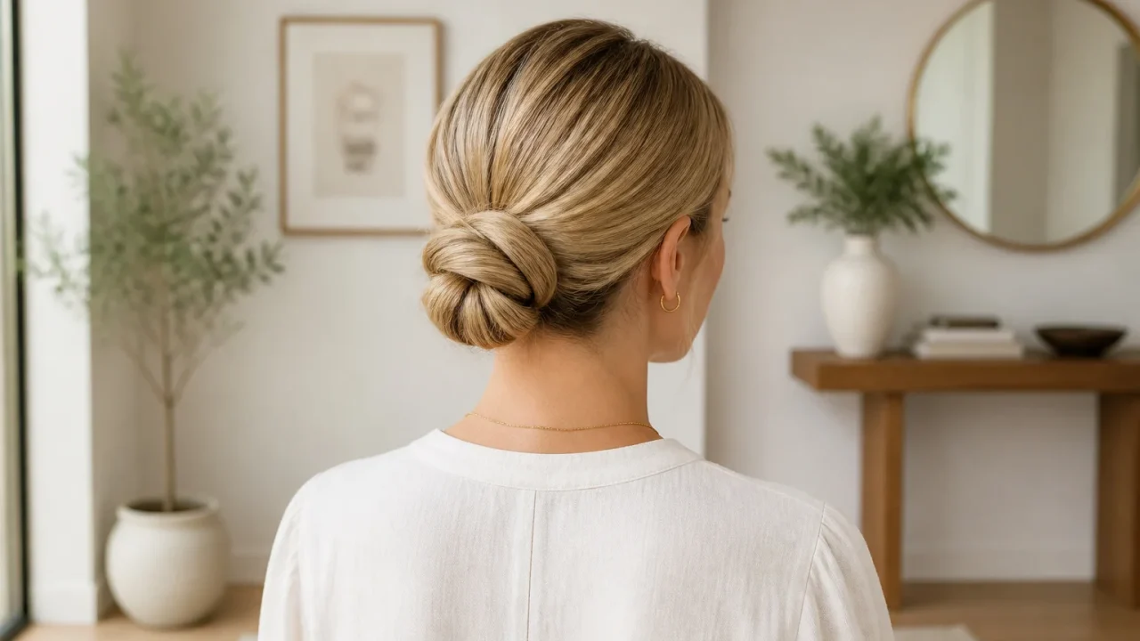 Comment faire un chignon rapide et chic en quelques minutes