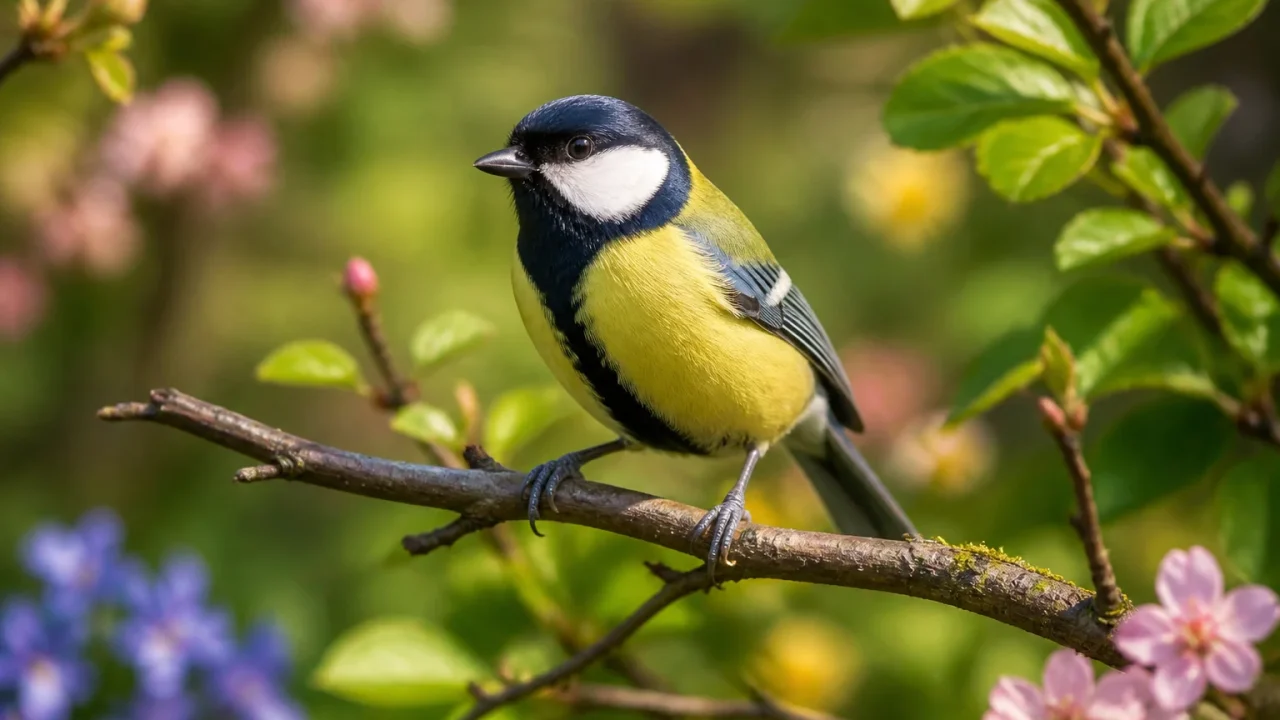 La mésange charbonnière : portrait d&rsquo;un oiseau de jardin