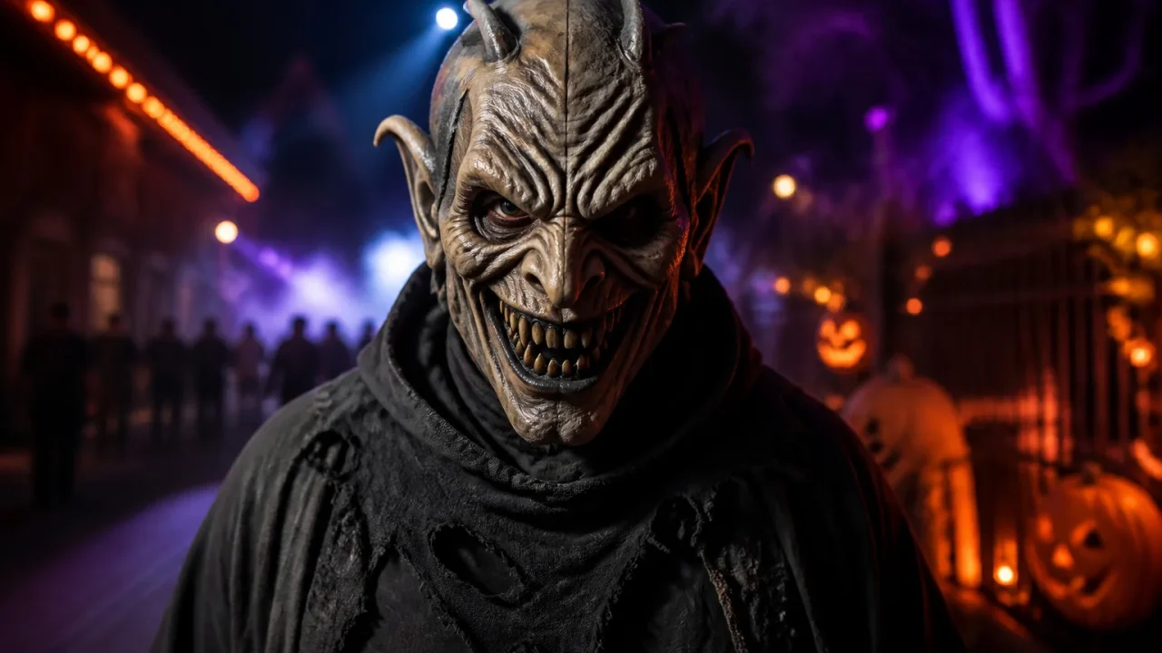 Le masque d’Halloween parfait pour un look terrifiant