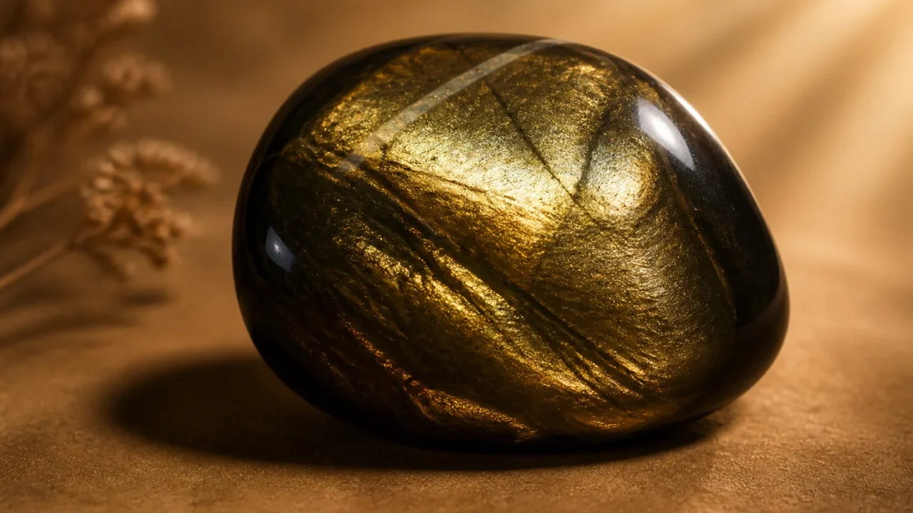 Obsidienne dorée : comprendre son énergie sans crainte