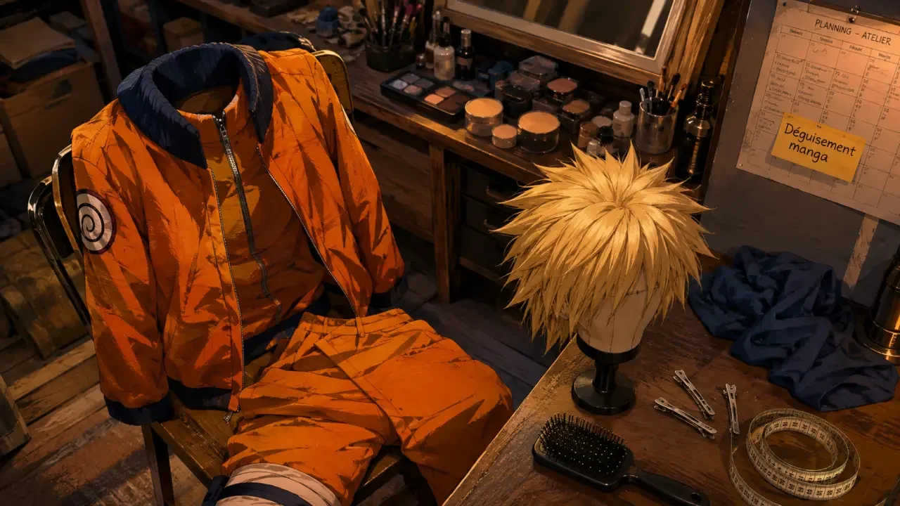 Déguisement manga : le personnage, la taille et les accessoires qui font tenir le cosplay